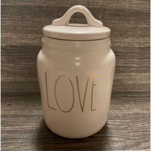 Rae Dunn LOVE Baby Canister